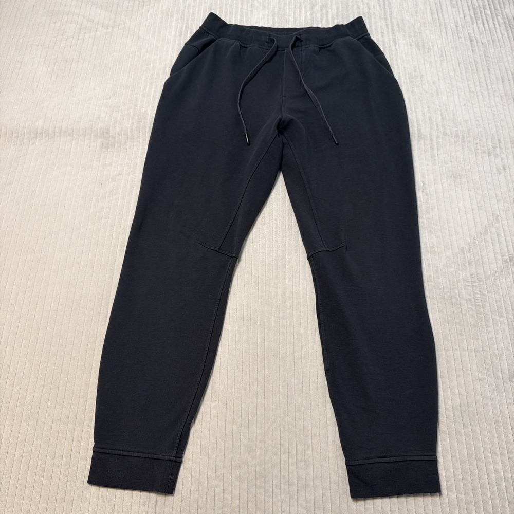 Lululemon Steady State Pants Mens L Black Relaxed Fit Pant Sweatpants LM5543S